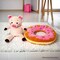 Ollie Oinker the Pig Plushie, Adorable 12" Donut Ring Stuffed Animal for Kids’ Gifts